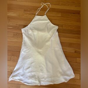 Mini white dress